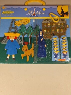 NWT Collectible 2002 Madeline felt kids Paris Adventure kit
